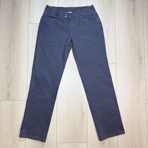 The North Face Womens 10 Gray Stretch Hiking Pants Outdoor Trail 31.5 Inseam